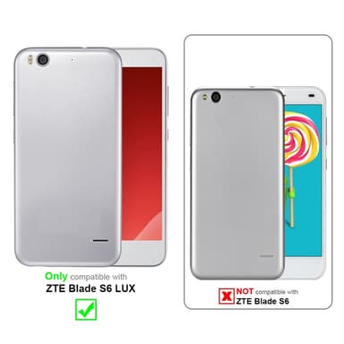 ZTE Blade S6 LUX silikondeksel case (gjennomsiktig)
