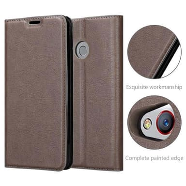 ZTE Nubia Z11 MINI S lommebokdeksel case (brun)