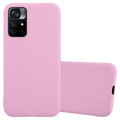 Deksel Xiaomi POCO M4 PRO 5G Silikon cover (rosa)