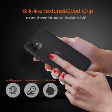 iPhone 12 PRO MAX Deksel Case Cover (gjennomsiktig)