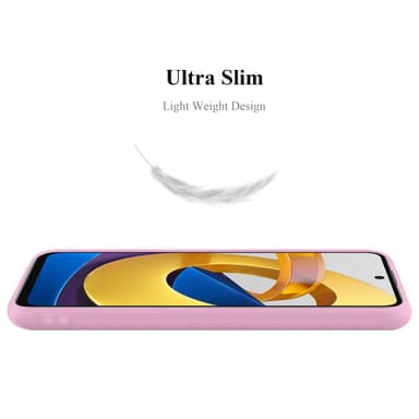 Deksel Xiaomi POCO M4 PRO 5G Silikon cover (rosa)