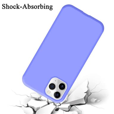 iPhone 11 PRO silikondeksel case (lilla)