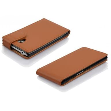 HTC Desire 700 Deksel Cover Etui (brun)