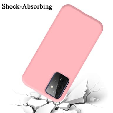Samsung Galaxy A72 4G / 5G silikondeksel case (rosa)
