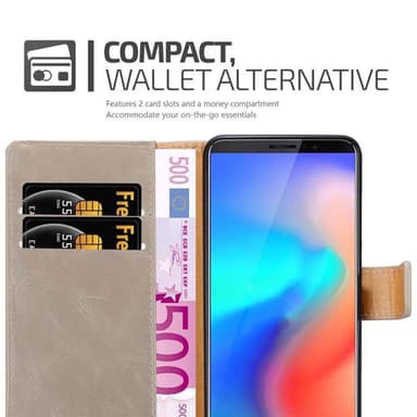 Cubot J3 PRO lommebokdeksel etui (brun)