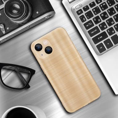 iPhone 13 MINI Silikondeksel Beskyttelse (gold)