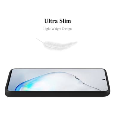 Deksel Samsung Galaxy NOTE 10 PLUS Case Cover (svart)