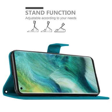 Motorola MOTO G7 POWER lommebokdeksel Blomster (Lilla)