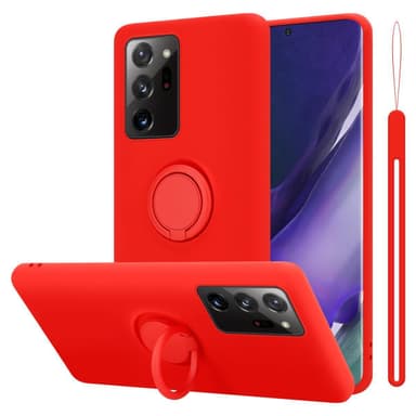 Deksel Samsung Galaxy NOTE 20 ULTRA Ring Case (rød)
