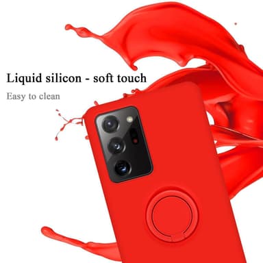 Deksel Samsung Galaxy NOTE 20 ULTRA Ring Case (rød)