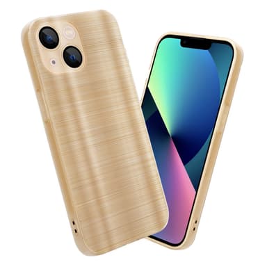 iPhone 13 MINI Silikondeksel Beskyttelse (gold)
