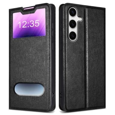 Samsung Galaxy S24 lommebokdeksel cover (Svart)