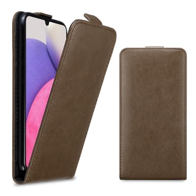 Samsung Galaxy A33 5G deksel flip cover (brun)