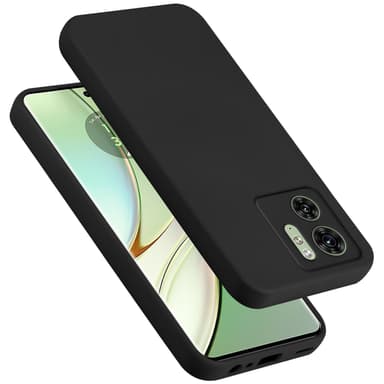 Motorola Edge 40 silikondeksel case (Svart)