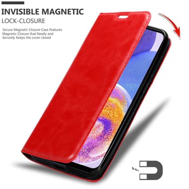 Samsung Galaxy A23 4G lommebokdeksel case (rød)