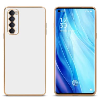 Oppo Reno4 PRO silikondeksel case (Hvit)