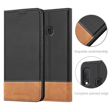 Samsung Galaxy A10e / A20e Deksel Case Cover (svart)