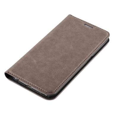 Samsung Galaxy S6 EDGE lommebokdeksel case (brun)