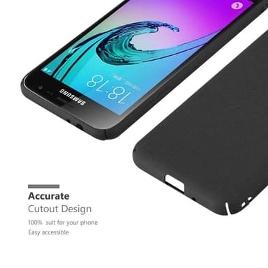 Samsung Galaxy J3 2017 Hardt Deksel Cover (svart)