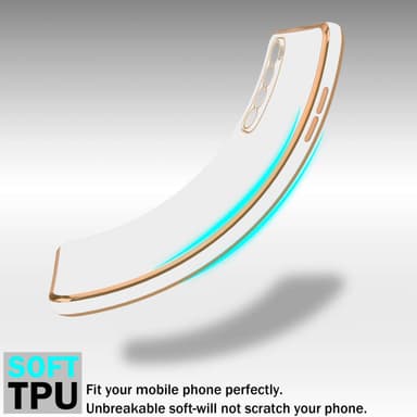 Oppo Reno4 PRO silikondeksel case (Hvit)