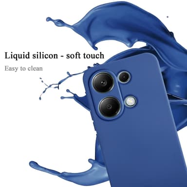 Redmi Note 13 pro 4G silikondeksel case (Blå)