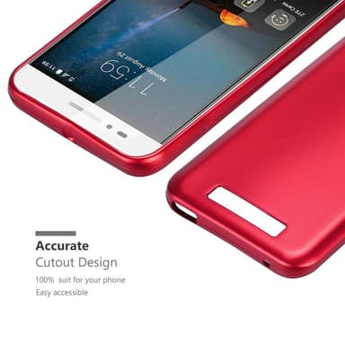 Deksel ZTE Blade A612 Case Cover (rød)