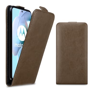 Motorola MOTO G31 / G41 deksel flip cover (brun)