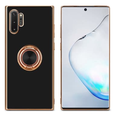 Samsung Galaxy NOTE 10 PLUS silikondeksel case (svart)