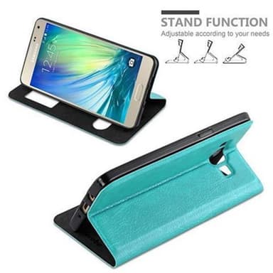 Samsung Galaxy A3 2015 lommebokdeksel cover (turkis)