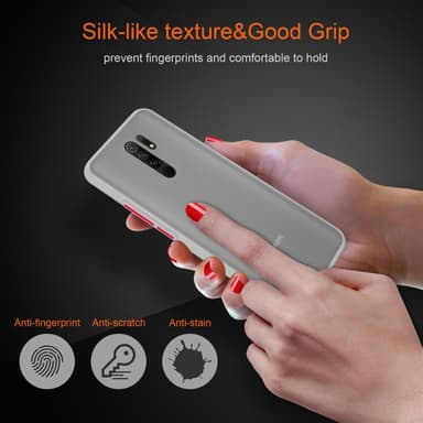 Xiaomi RedMi 9 Deksel Case Cover (gjennomsiktig)