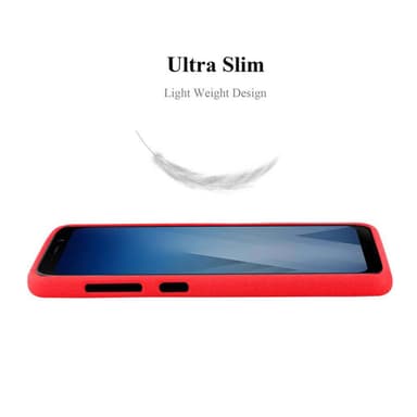 Deksel Samsung Galaxy A8 2018 case (rød)