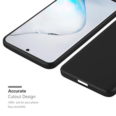 Deksel Samsung Galaxy NOTE 10 PLUS Case Cover (svart)