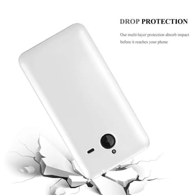 Deksel Nokia Lumia 640 XL Case Cover (sølv)