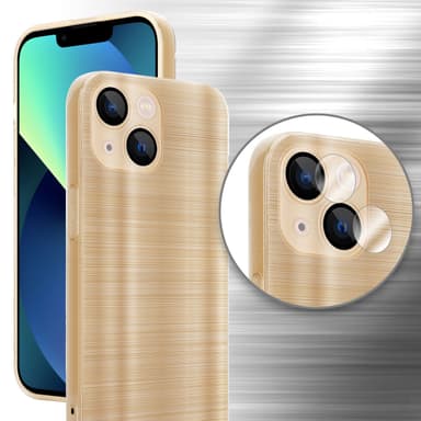 iPhone 13 MINI Silikondeksel Beskyttelse (gold)
