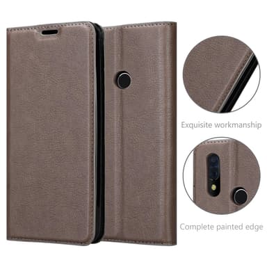 Cubot J7 lommebokdeksel case (brun)