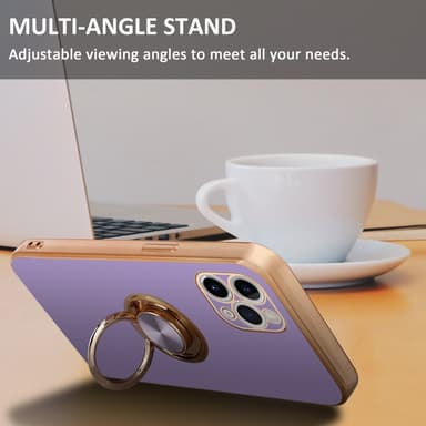 iPhone 11 PRO silikondeksel case (lilla)