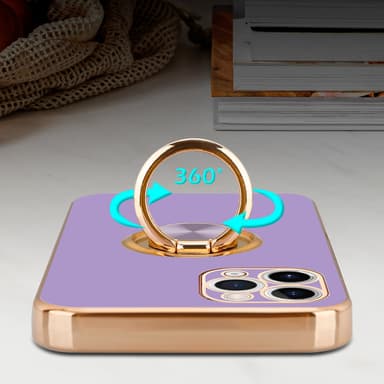 iPhone 11 PRO silikondeksel case (lilla)