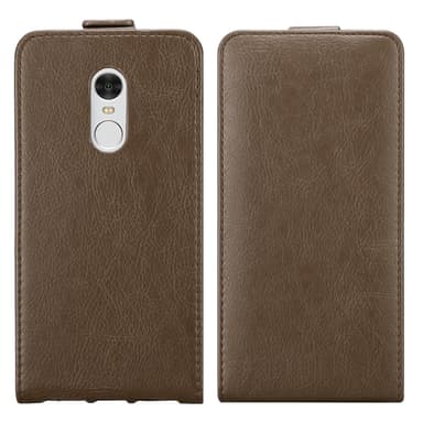 Xiaomi RedMi NOTE 4 deksel flip cover (brun)