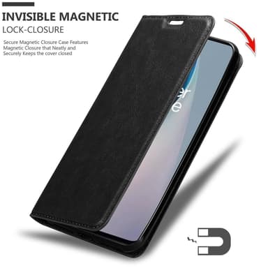 OnePlus Nord N10 5G lommebokdeksel case (svart)
