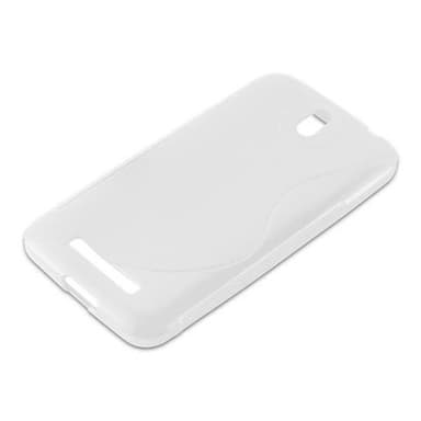 HTC Desire 501 silikondeksel case (gjennomsiktig)