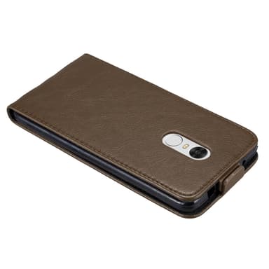Xiaomi RedMi NOTE 4 deksel flip cover (brun)
