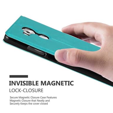 Huawei MATE 8 lommebokdeksel cover (turkis)