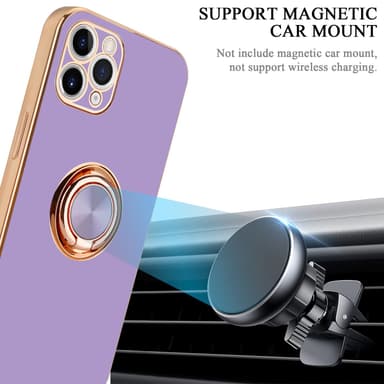 iPhone 11 PRO silikondeksel case (lilla)