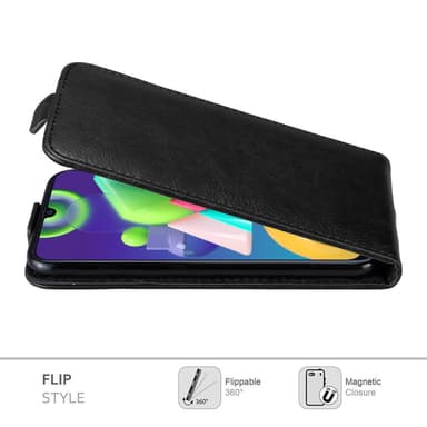 Samsung Galaxy M31 deksel flip cover (svart)
