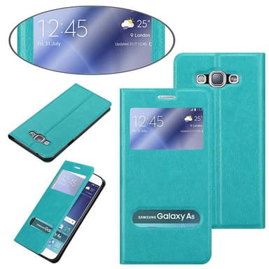 Samsung Galaxy A8 2015 lommebokdeksel cover (turkis)