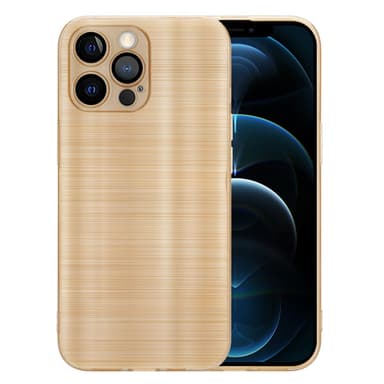 iPhone 12 PRO Silikondeksel Beskyttelse (gold)