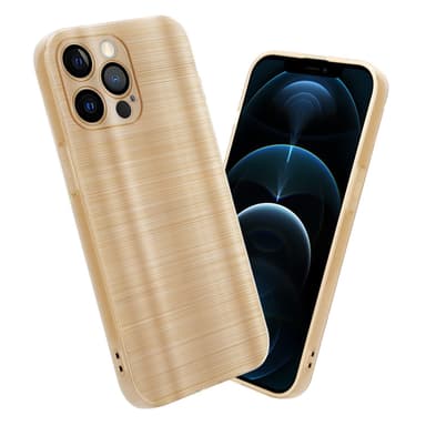 iPhone 12 PRO Silikondeksel Beskyttelse (gold)