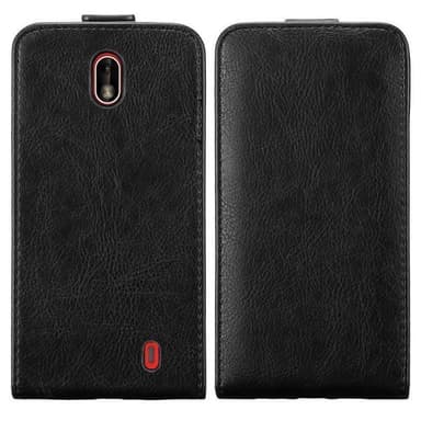Nokia 1 2018 deksel flip cover (svart)
