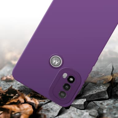 Motorola MOTO E20 Deksel case (lilla)