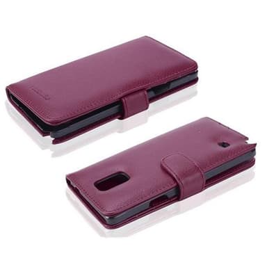 Samsung Galaxy NOTE 4 lommebokdeksel case (lilla)